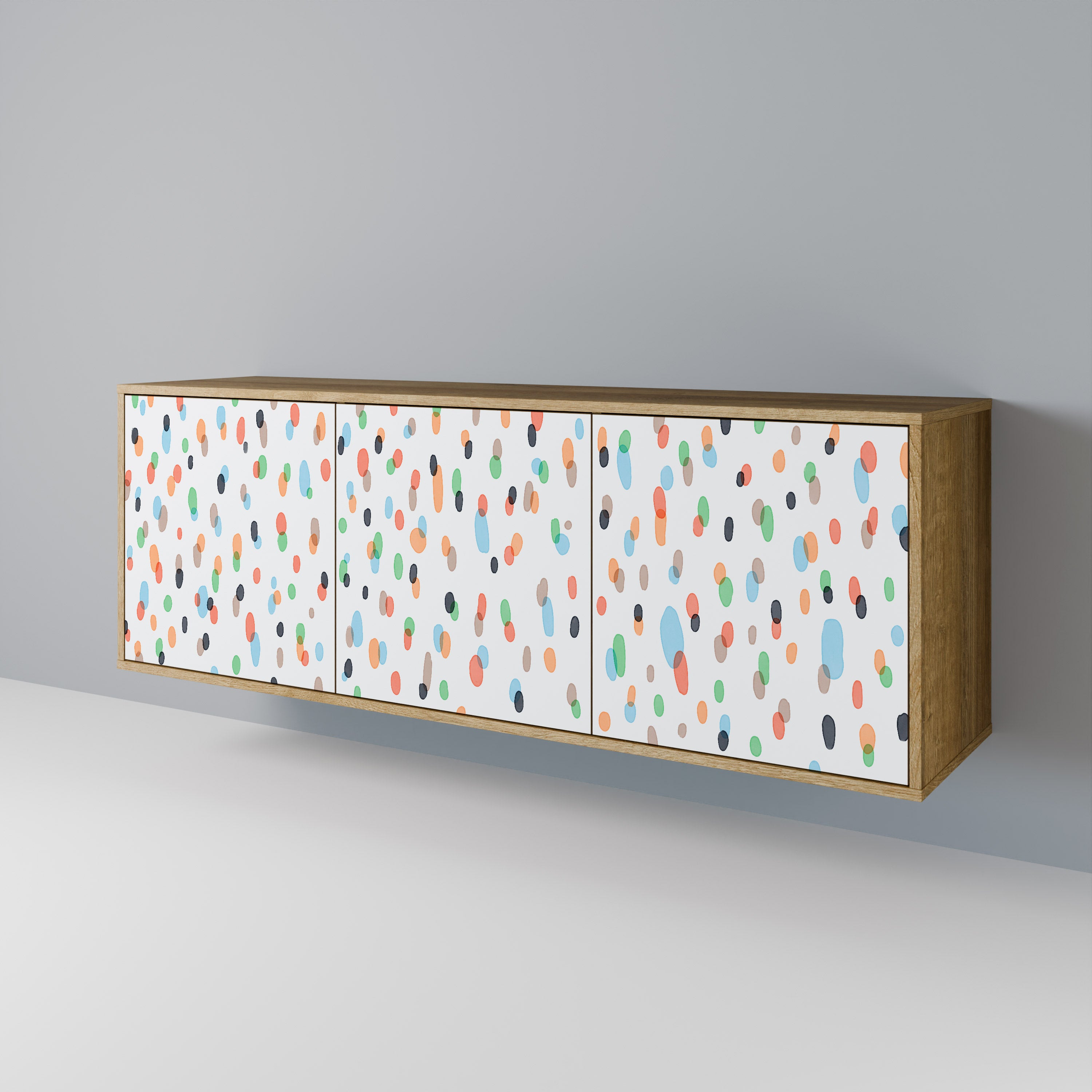 ENERGETIC SPOTS 3-Door Sideboard