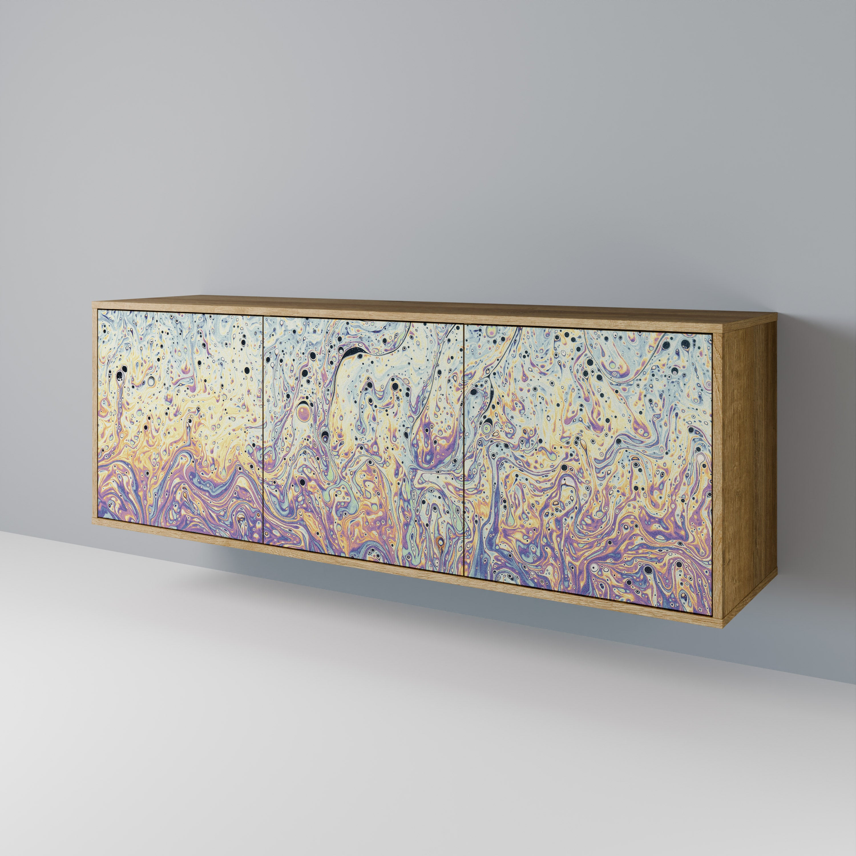 MOSAIC OF COLORS 3-Door Sideboard