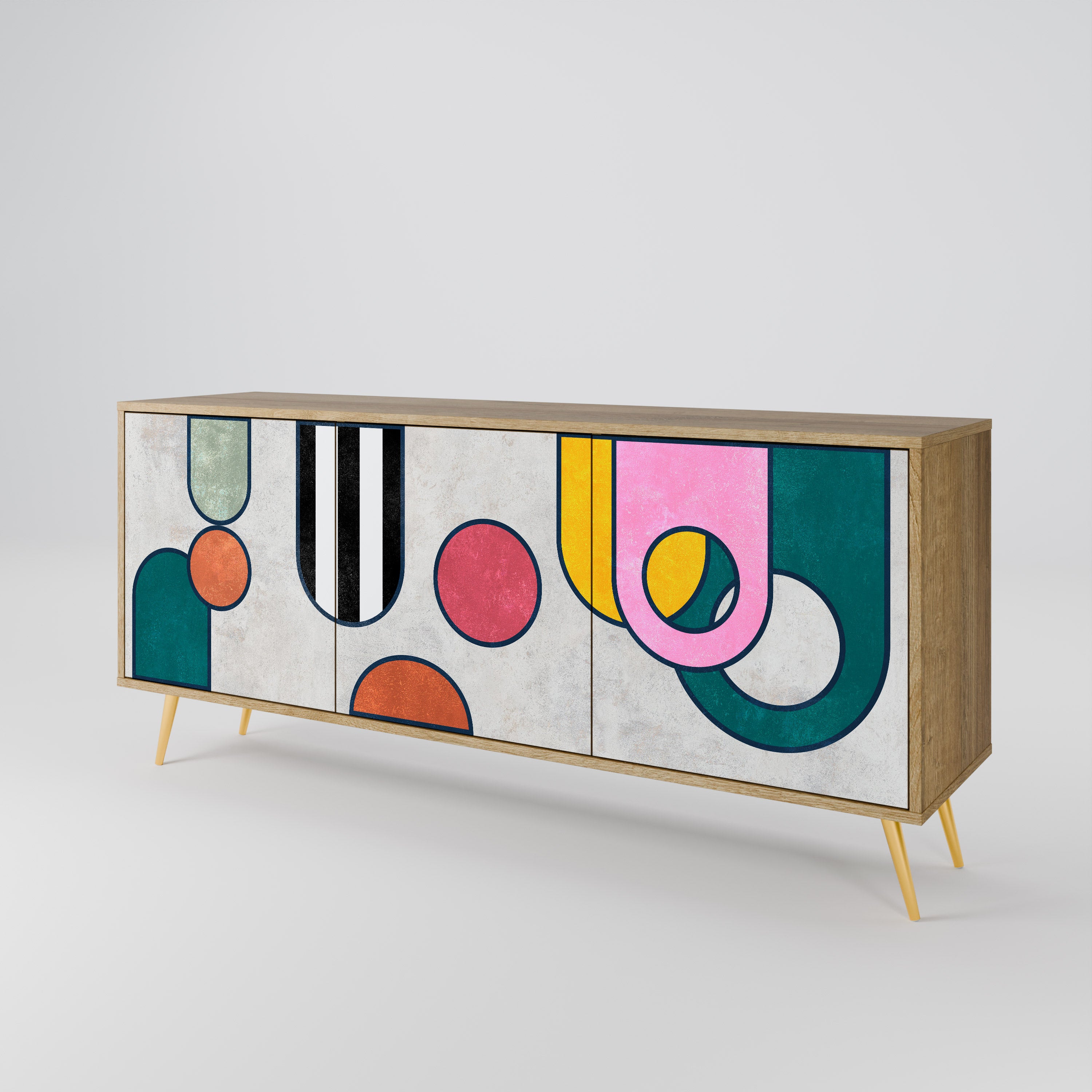 COOL STORY 3-Door Sideboard