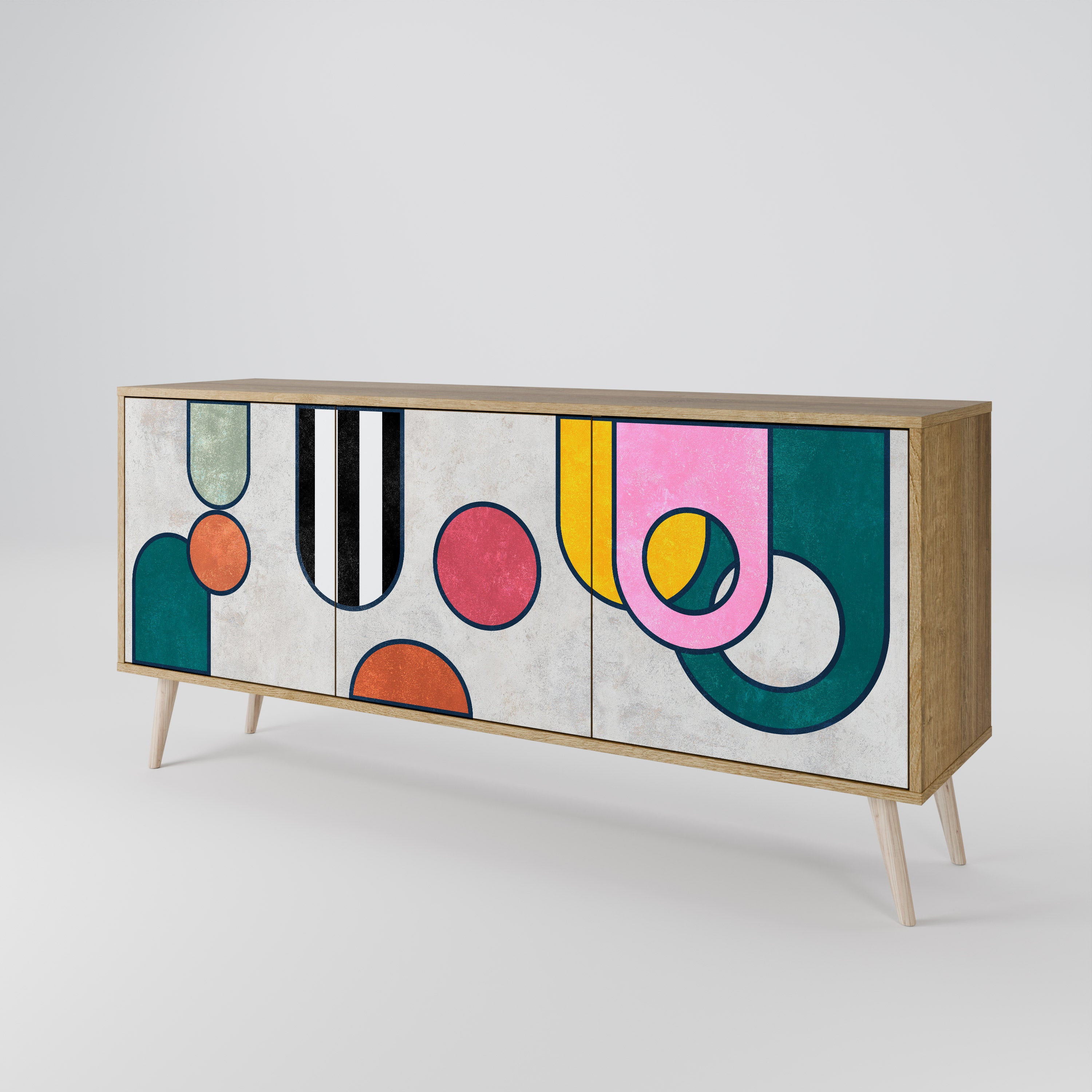 COOL STORY 3-Door Sideboard