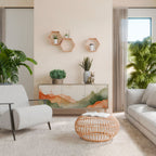 WATERCOLOUR PEAKS 3-Door Sideboard