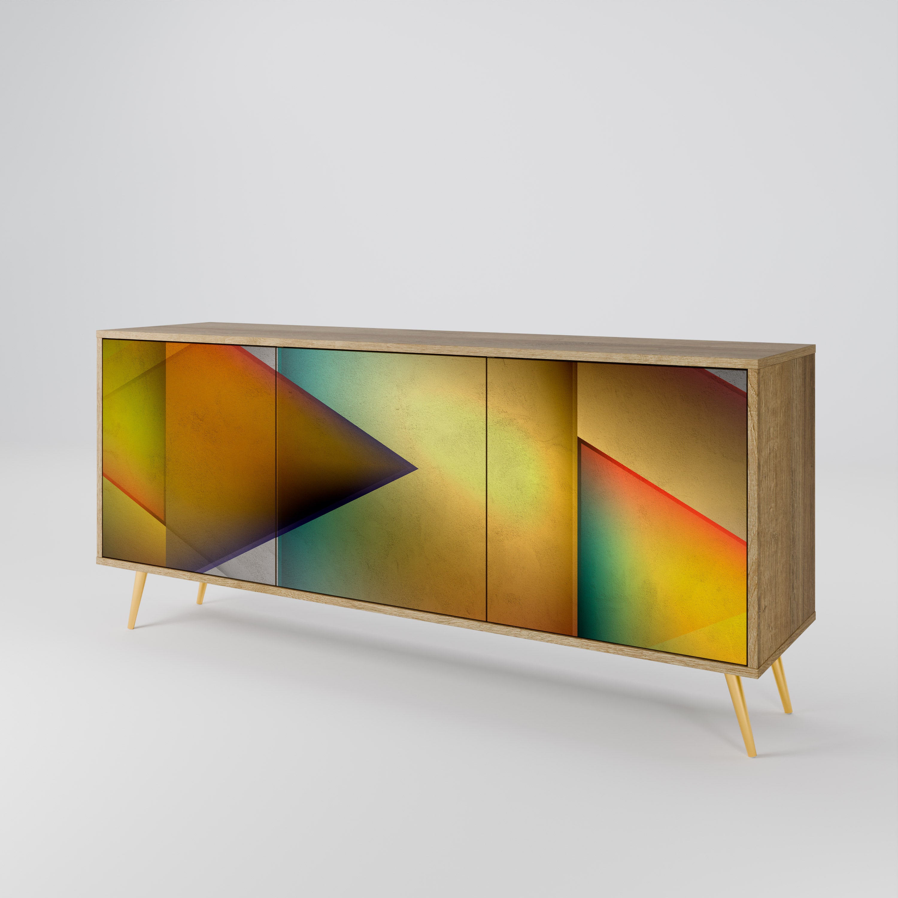 PIERCING SHARPNESS 3-Door Sideboard