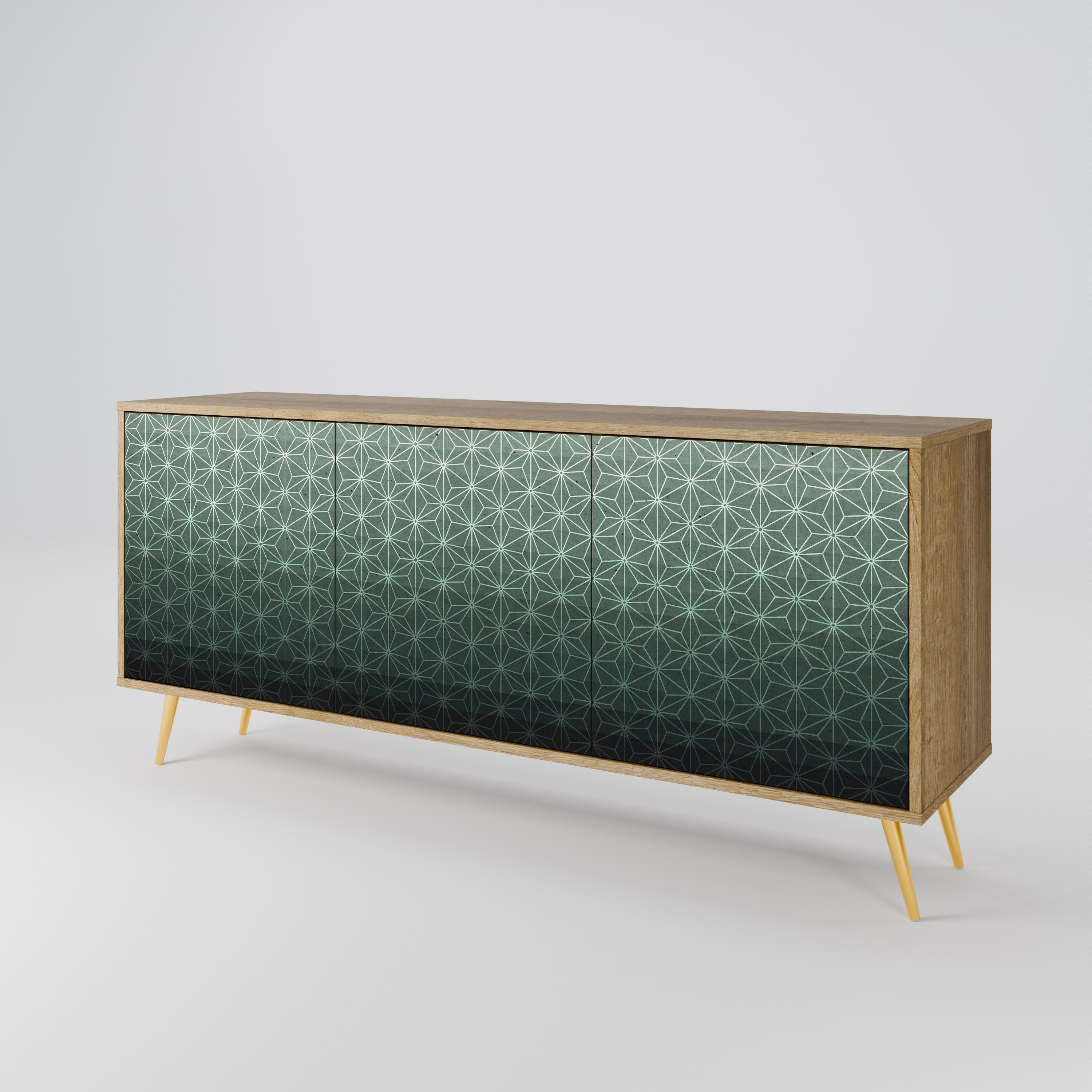 ORNAMENTAL GLIMMER 3-Door Sideboard