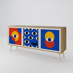 GEOMETRIC EYES 3-Door Sideboard