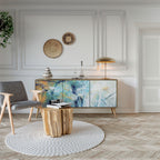 ABSTRACT THOUGHTS 3-Door Sideboard