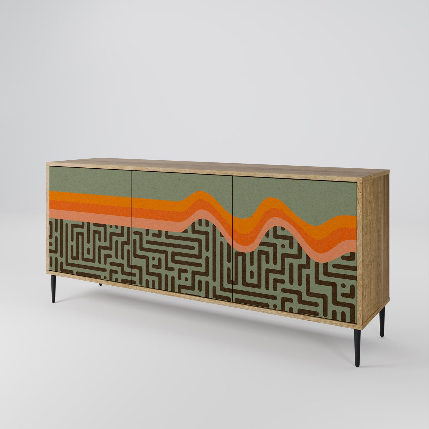 SIMPLE SOLUTIONS 3-Door Sideboard