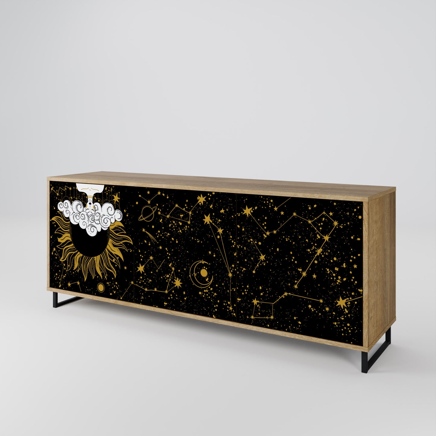 STELLAR CONSTELLATIONS 3-Door Sideboard