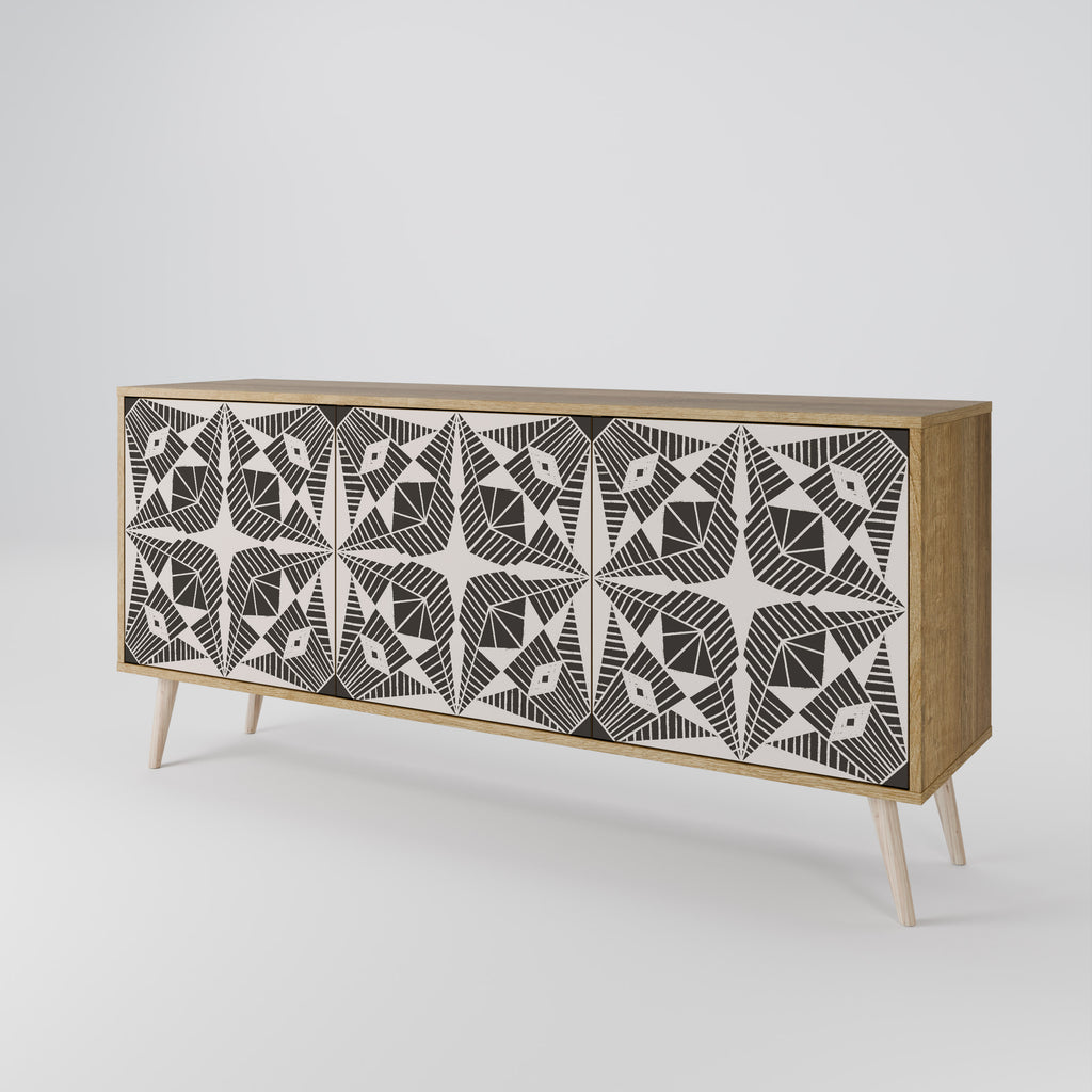 MONOCHROME NEXUS 3-Door Sideboard