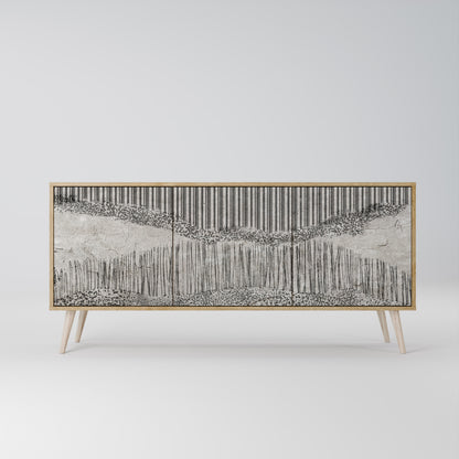 GRAIN LINES 3-Door Sideboard