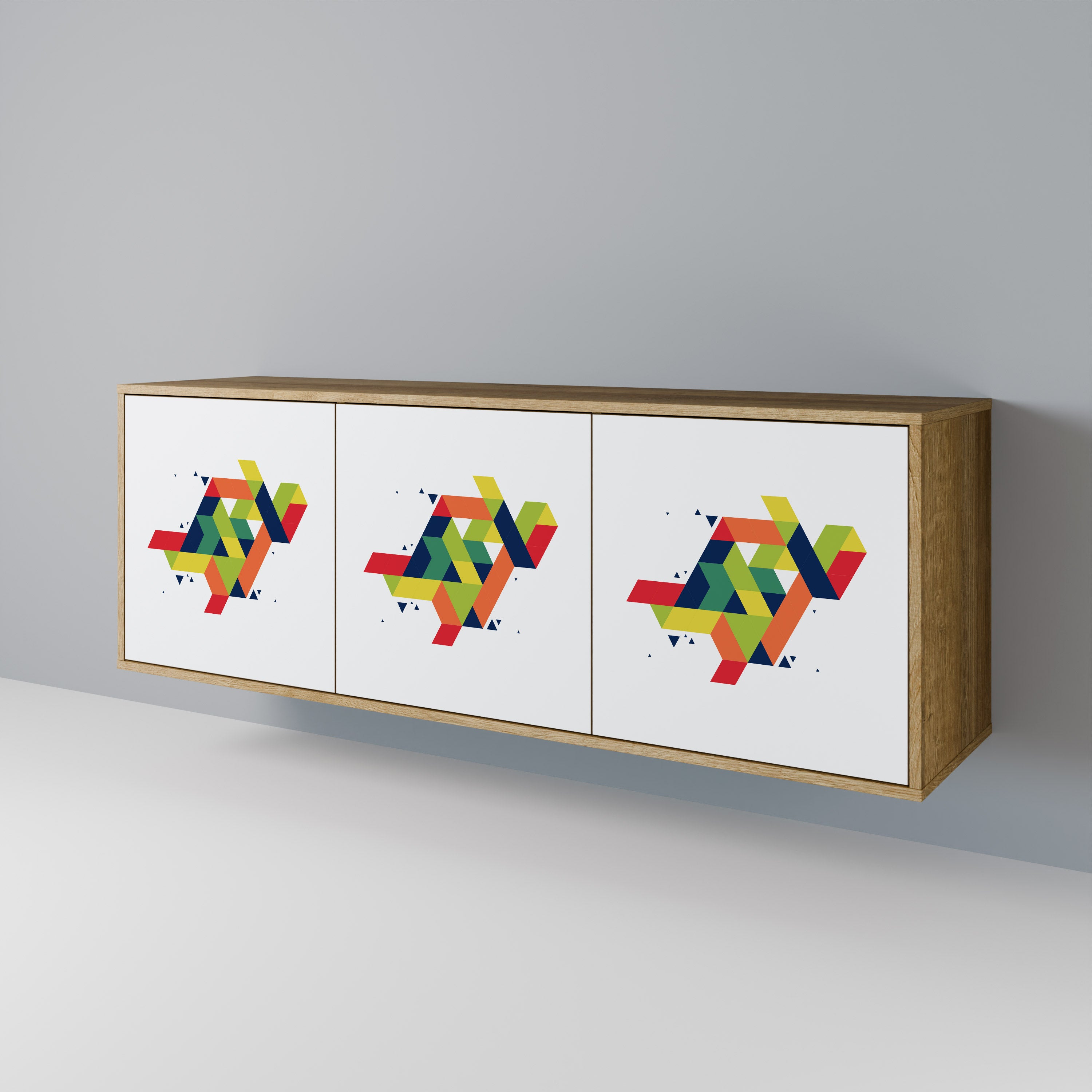 FUTURE SIGN 3-Door Sideboard