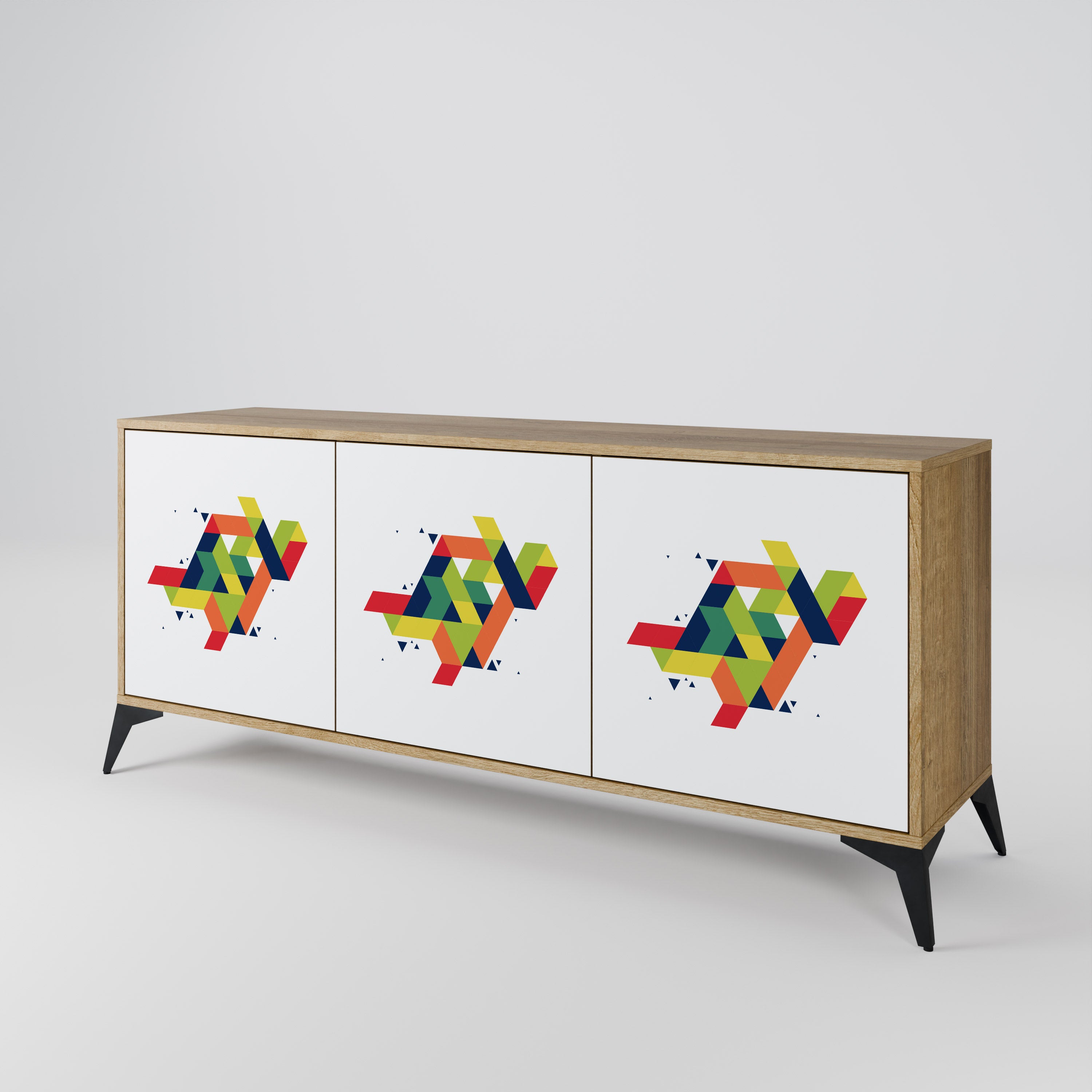 FUTURE SIGN 3-Door Sideboard