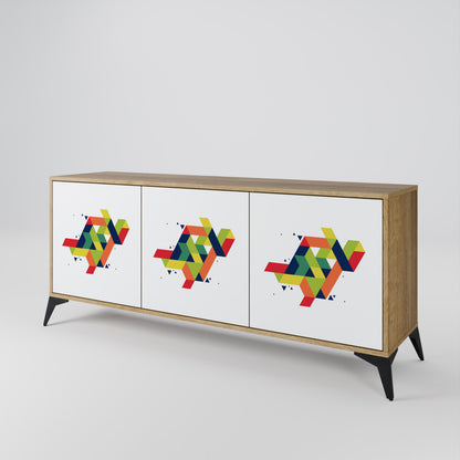 FUTURE SIGN 3-Door Sideboard