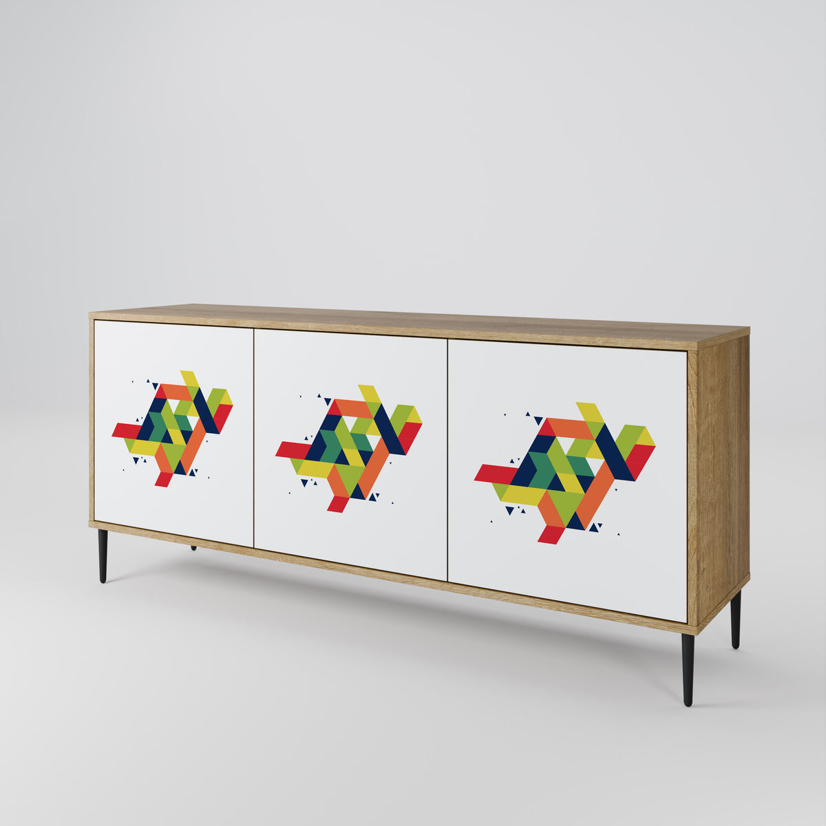 FUTURE SIGN 3-Door Sideboard
