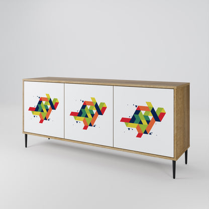FUTURE SIGN 3-Door Sideboard