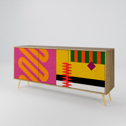 VIVID ART 3-Door Sideboard