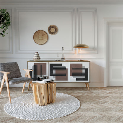 SHADOW SYNCHRONY 3-Door Sideboard
