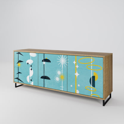 PATHS TO HAPPINESS 3-Door Sideboard