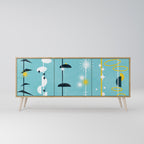 PATHS TO HAPPINESS 3-Door Sideboard