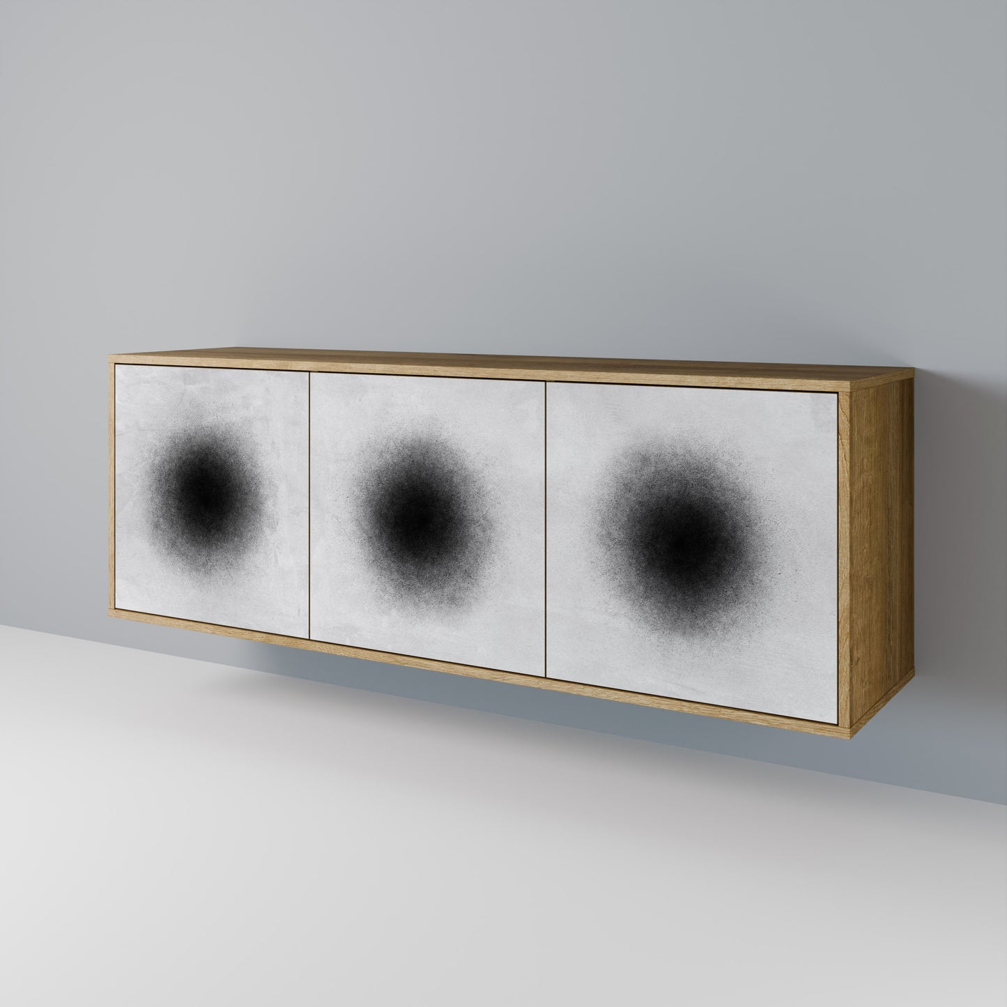 BLACK HOLE 3-Door Sideboard