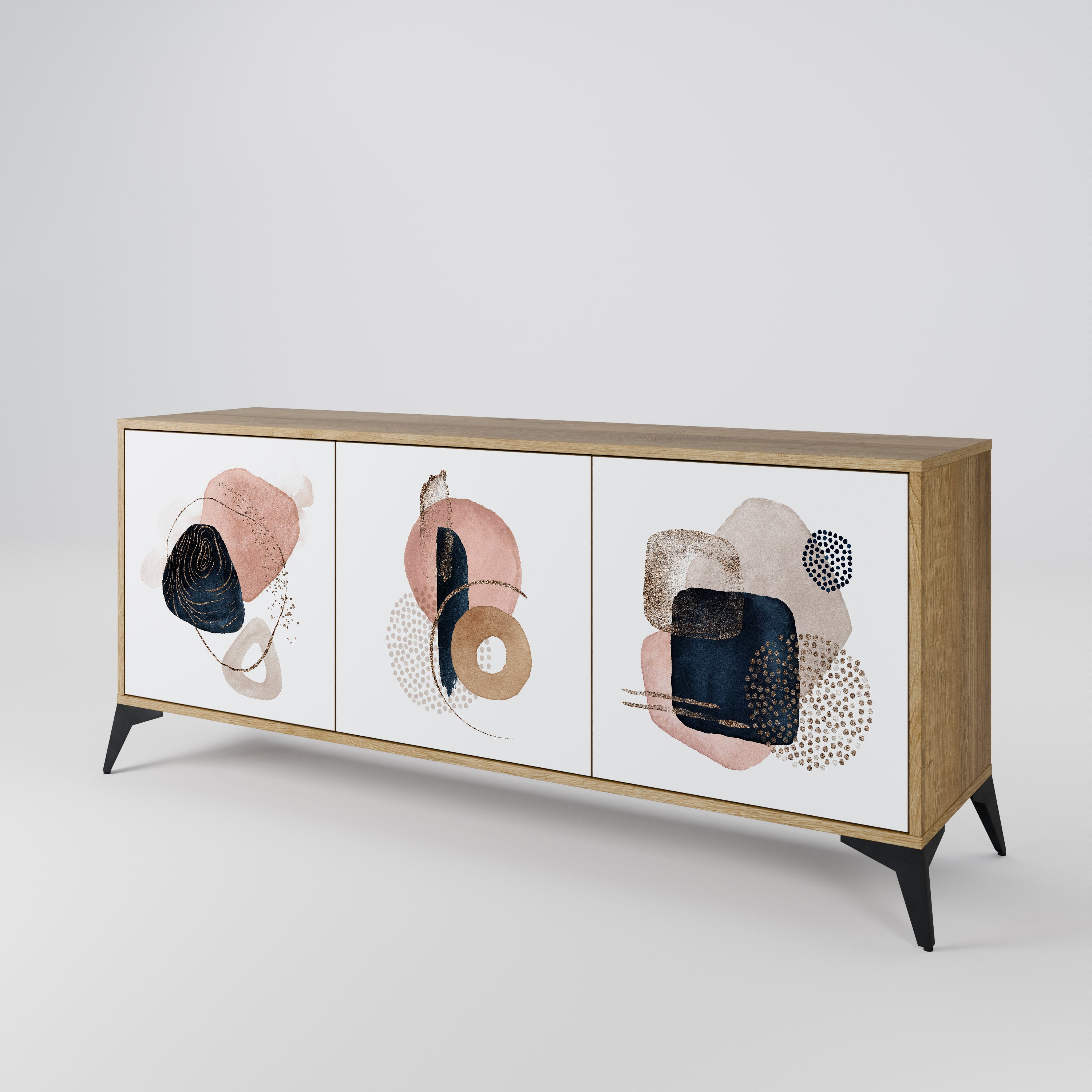 COLORFUL SHAPES 3-Door Sideboard