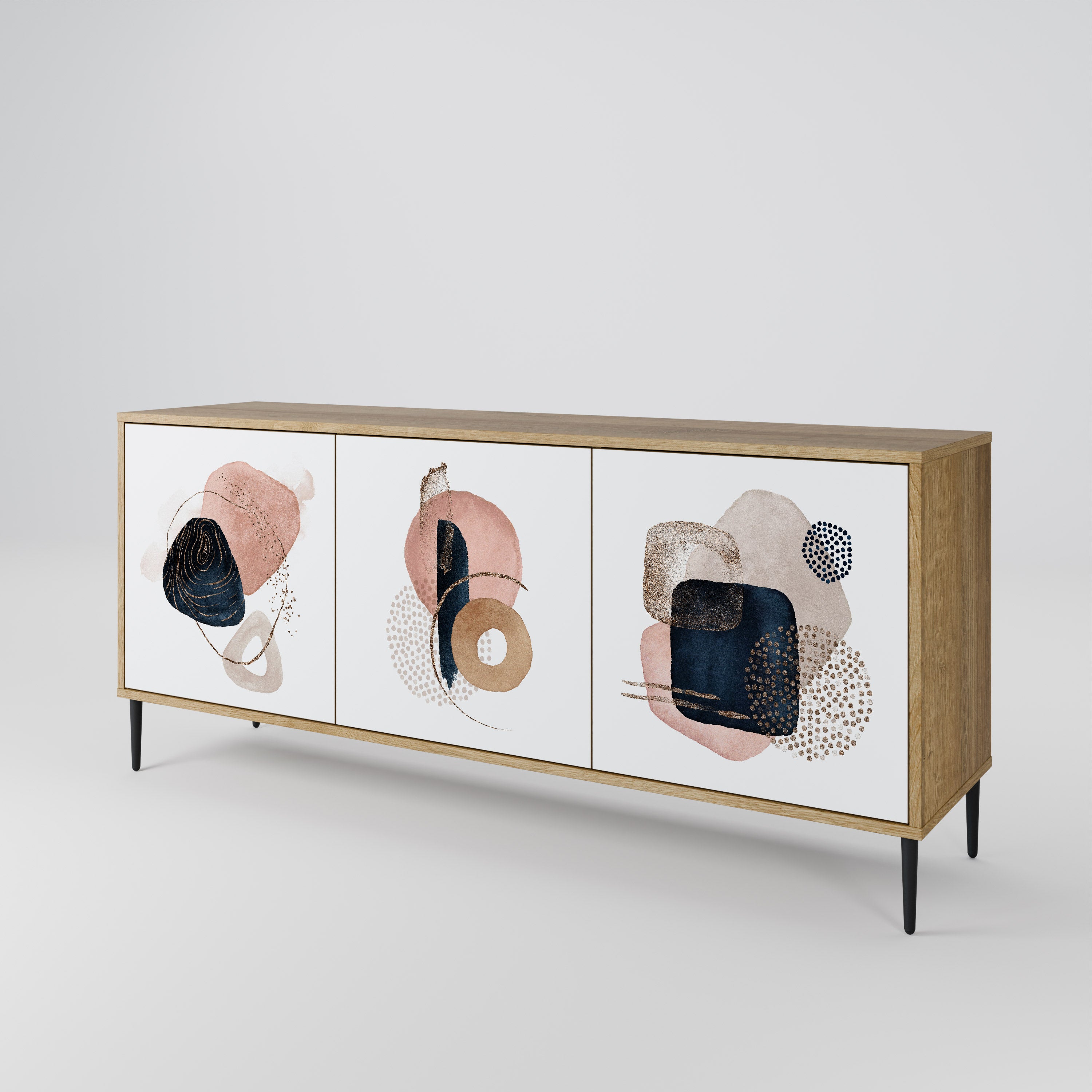 COLORFUL SHAPES 3-Door Sideboard
