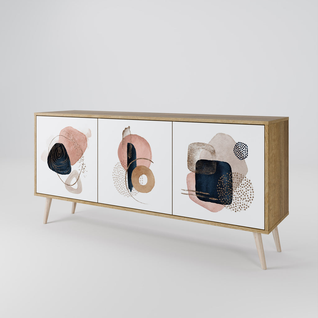 COLORFUL SHAPES 3-Door Sideboard