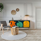 TOGETHER BUT SEPARATELY 3-Door Sideboard