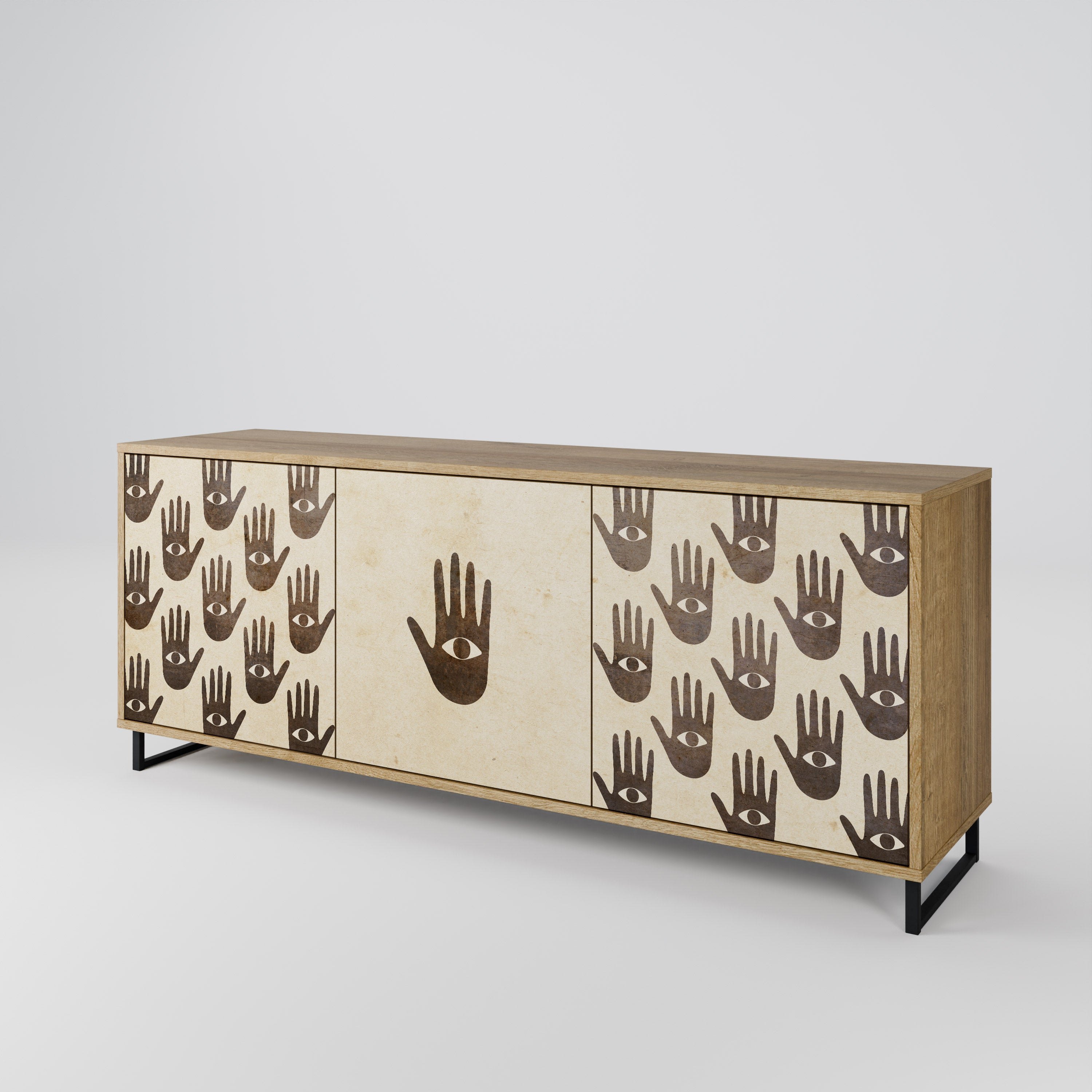 SEE MORE 3-Door Sideboard
