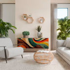 COLORFUL STRANDS 3-Door Sideboard