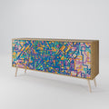 MEMORIES MAP 3-Door Sideboard