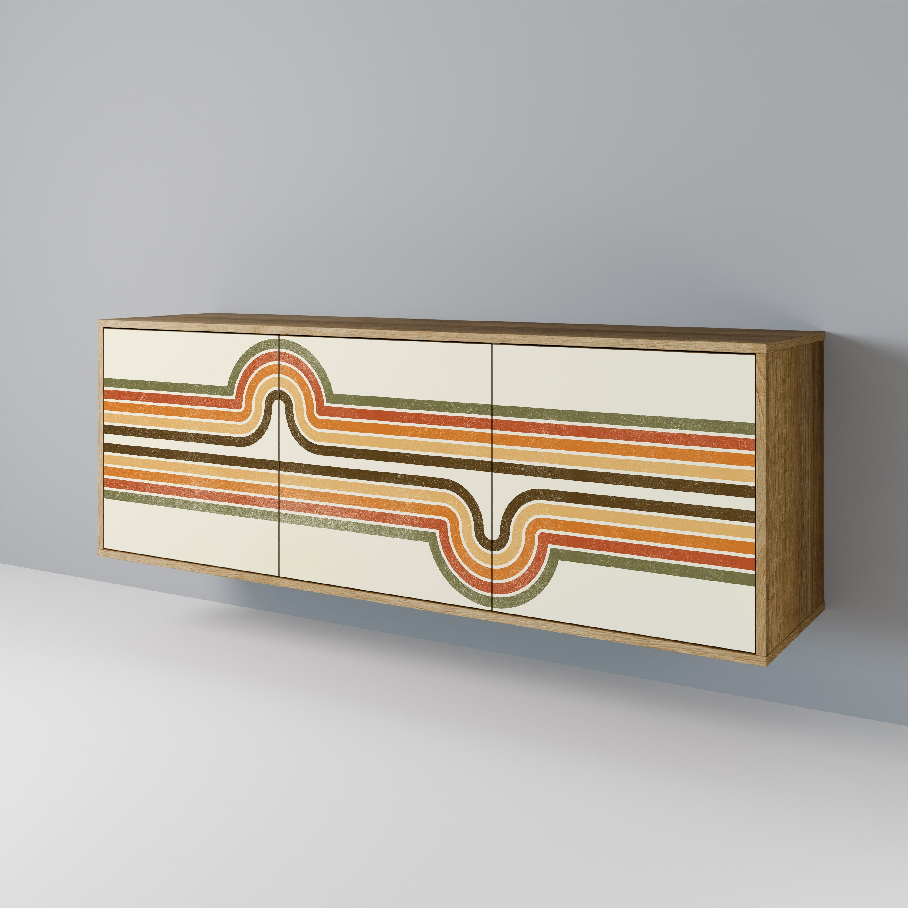 EXCEPTIONAL STREAM 3-Door Sideboard