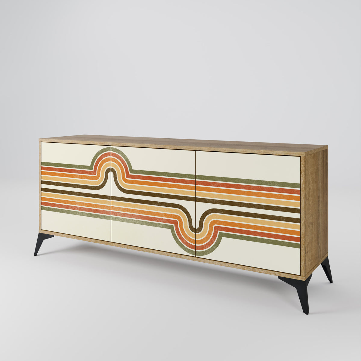 EXCEPTIONAL STREAM 3-Door Sideboard