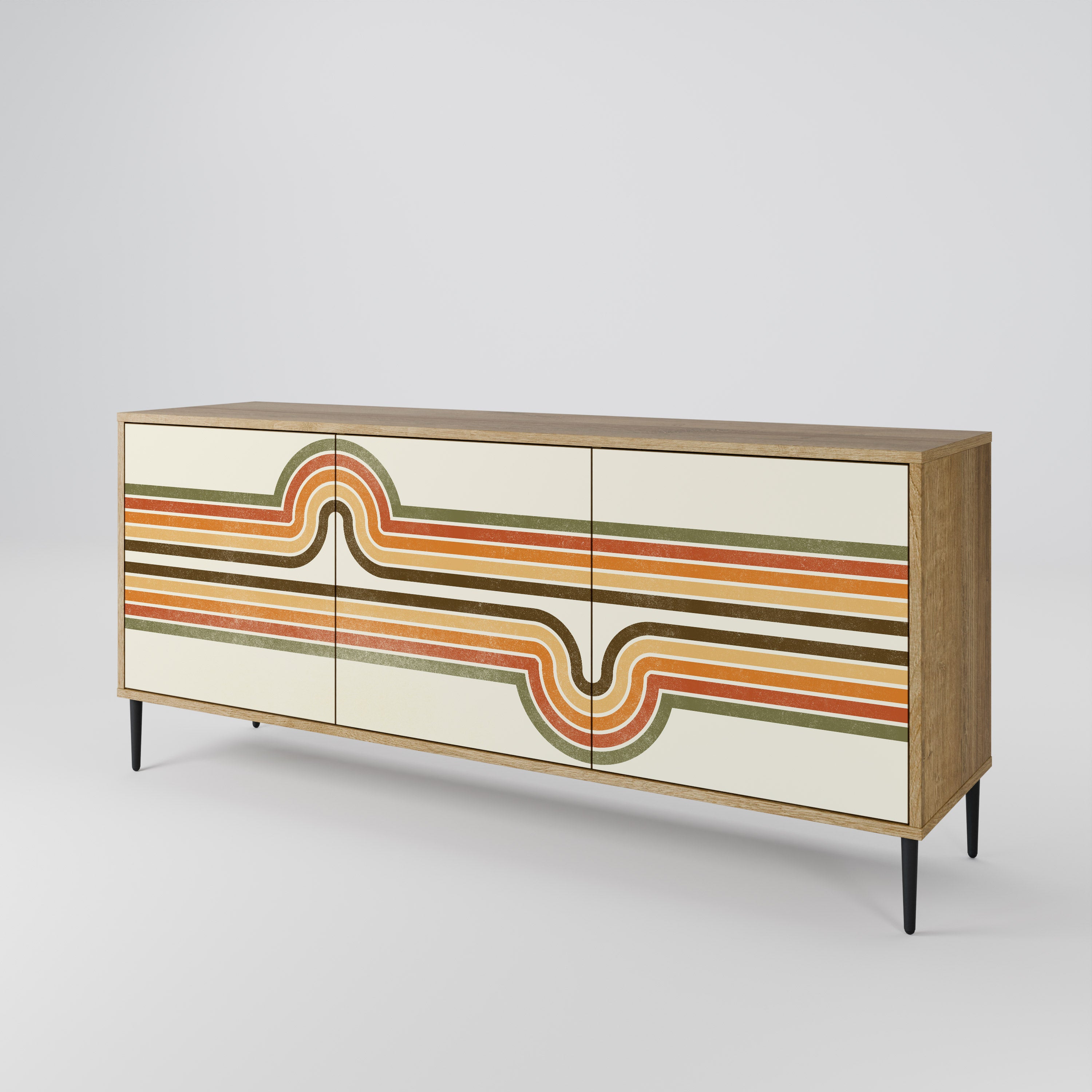 EXCEPTIONAL STREAM 3-Door Sideboard