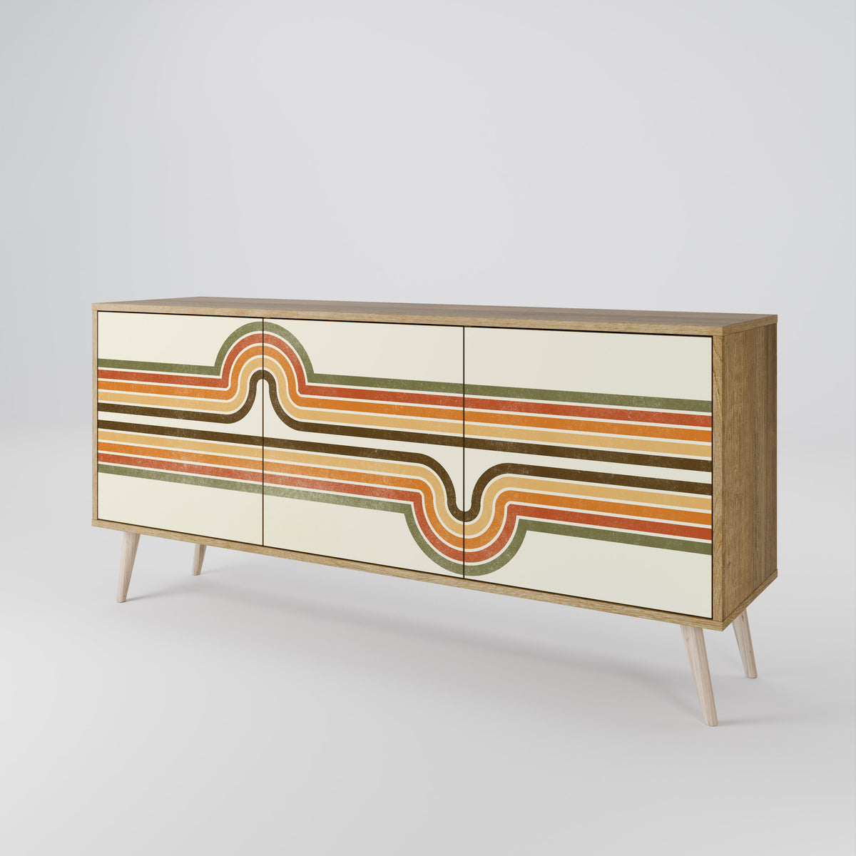 EXCEPTIONAL STREAM 3-Door Sideboard