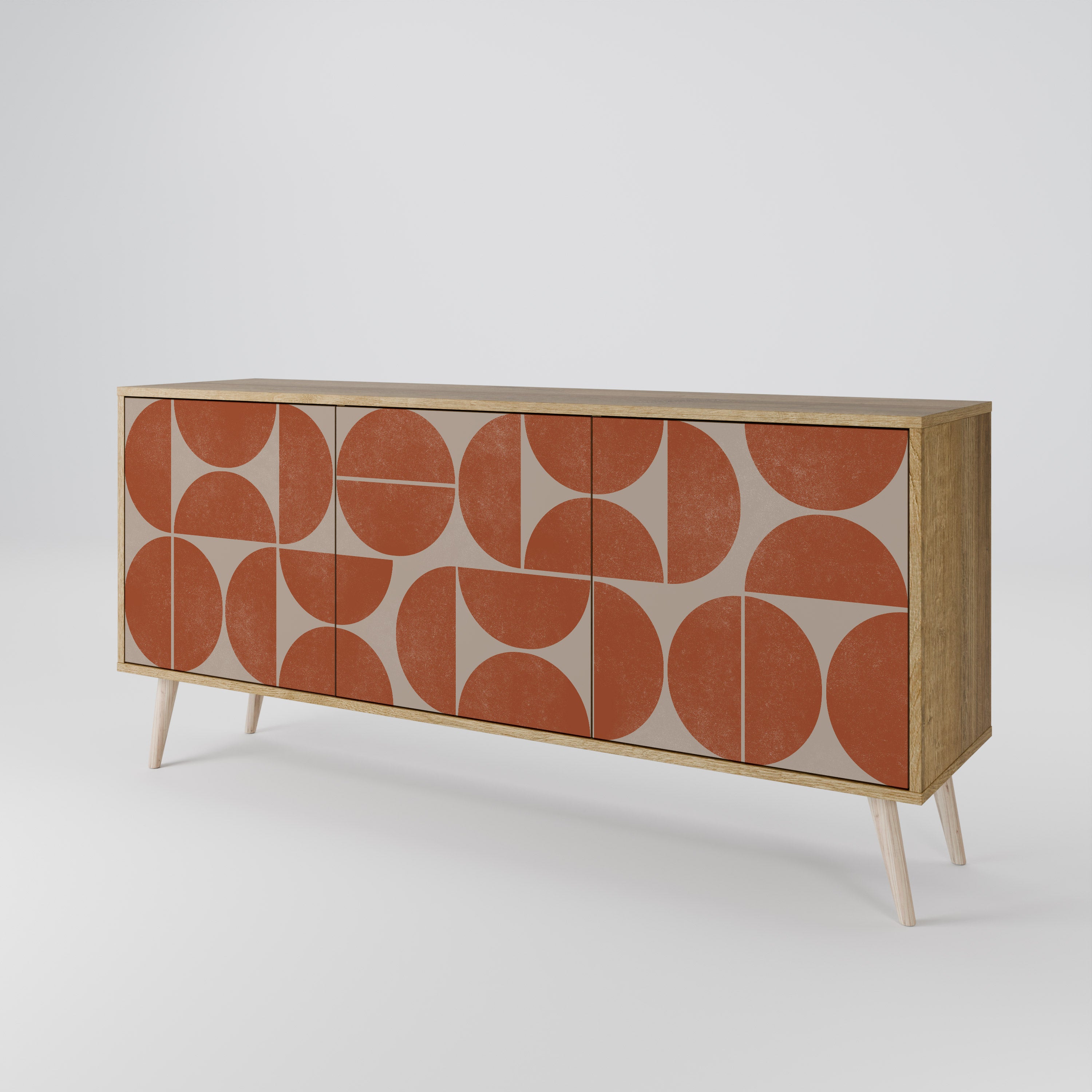 REPETITION COMPULSION 3-Door Sideboard