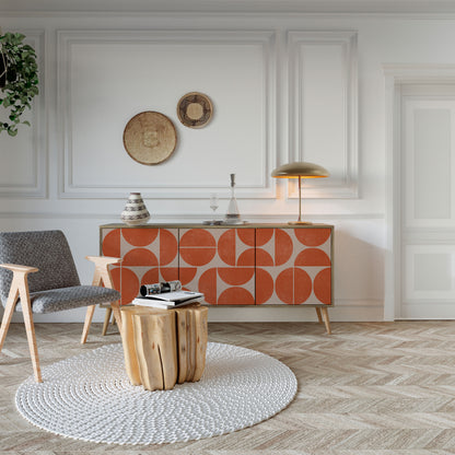 REPETITION COMPULSION 3-Door Sideboard