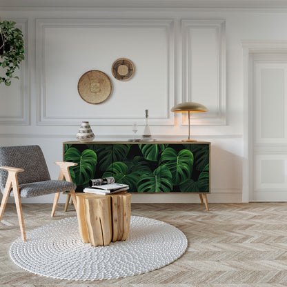 INFINITE MONSTERA 3-Door Sideboard