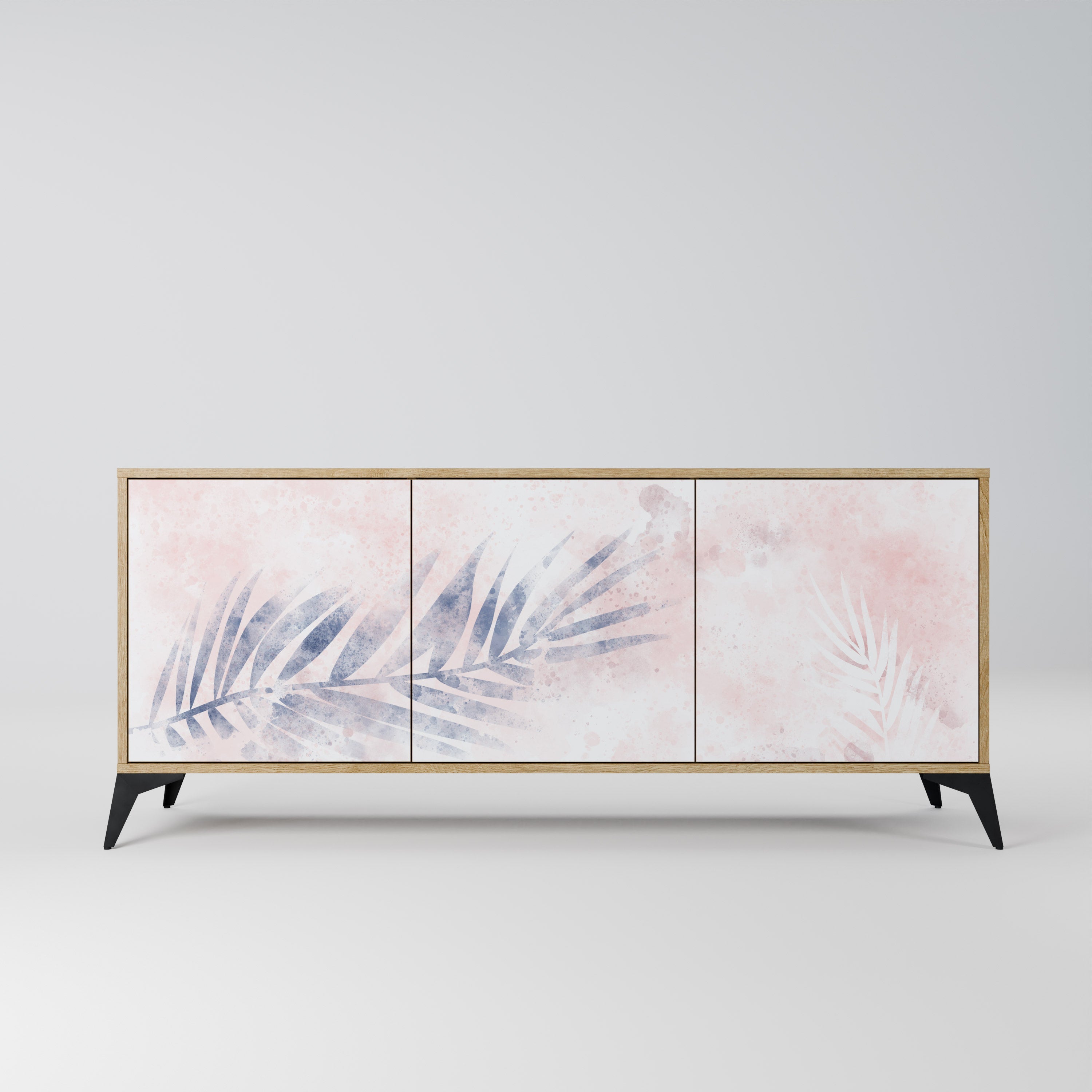 Buffet 3 portes TIMELESS FLOAT effet chêne