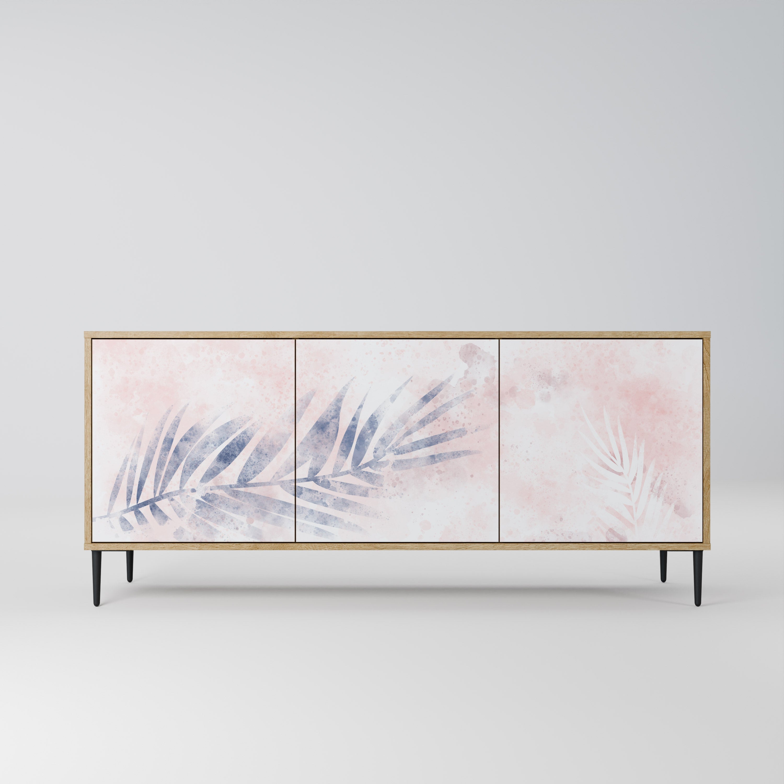 Buffet 3 portes TIMELESS FLOAT effet chêne