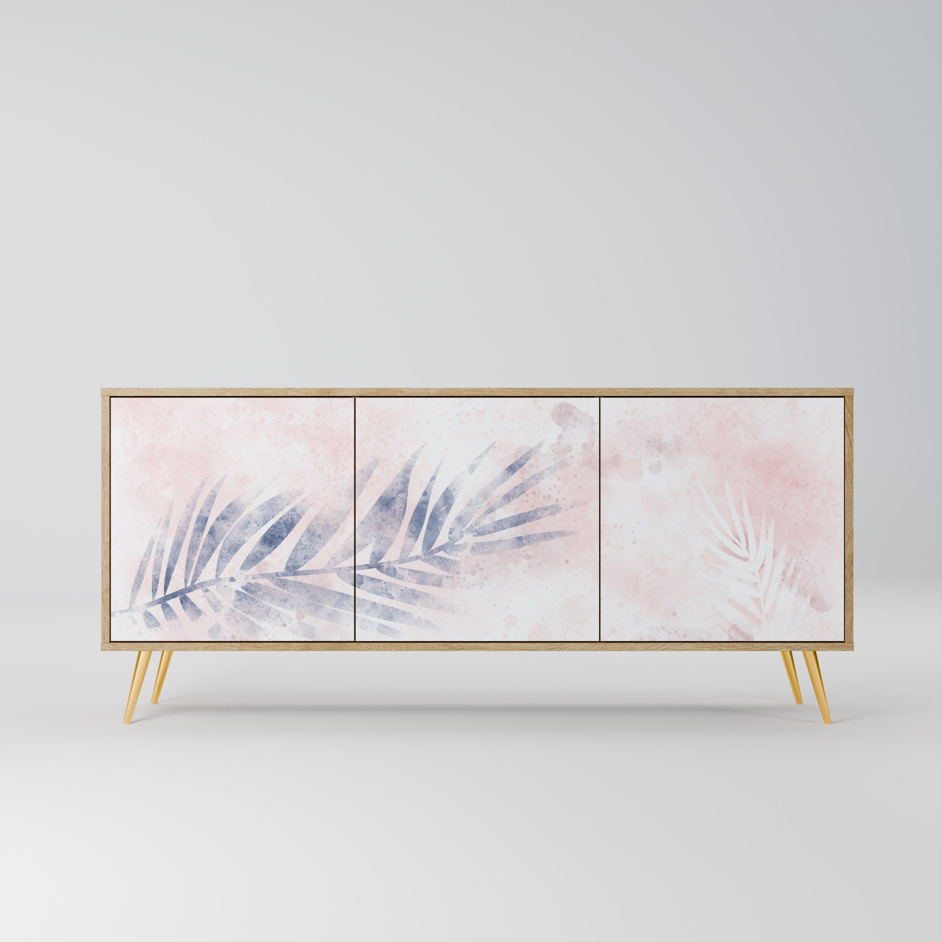 Buffet 3 portes TIMELESS FLOAT effet chêne