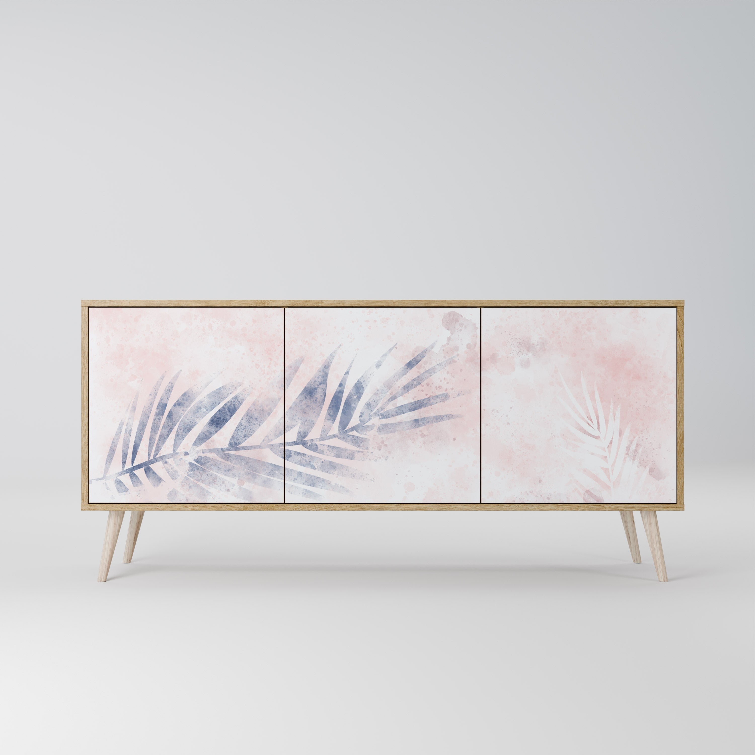 Buffet 3 portes TIMELESS FLOAT effet chêne