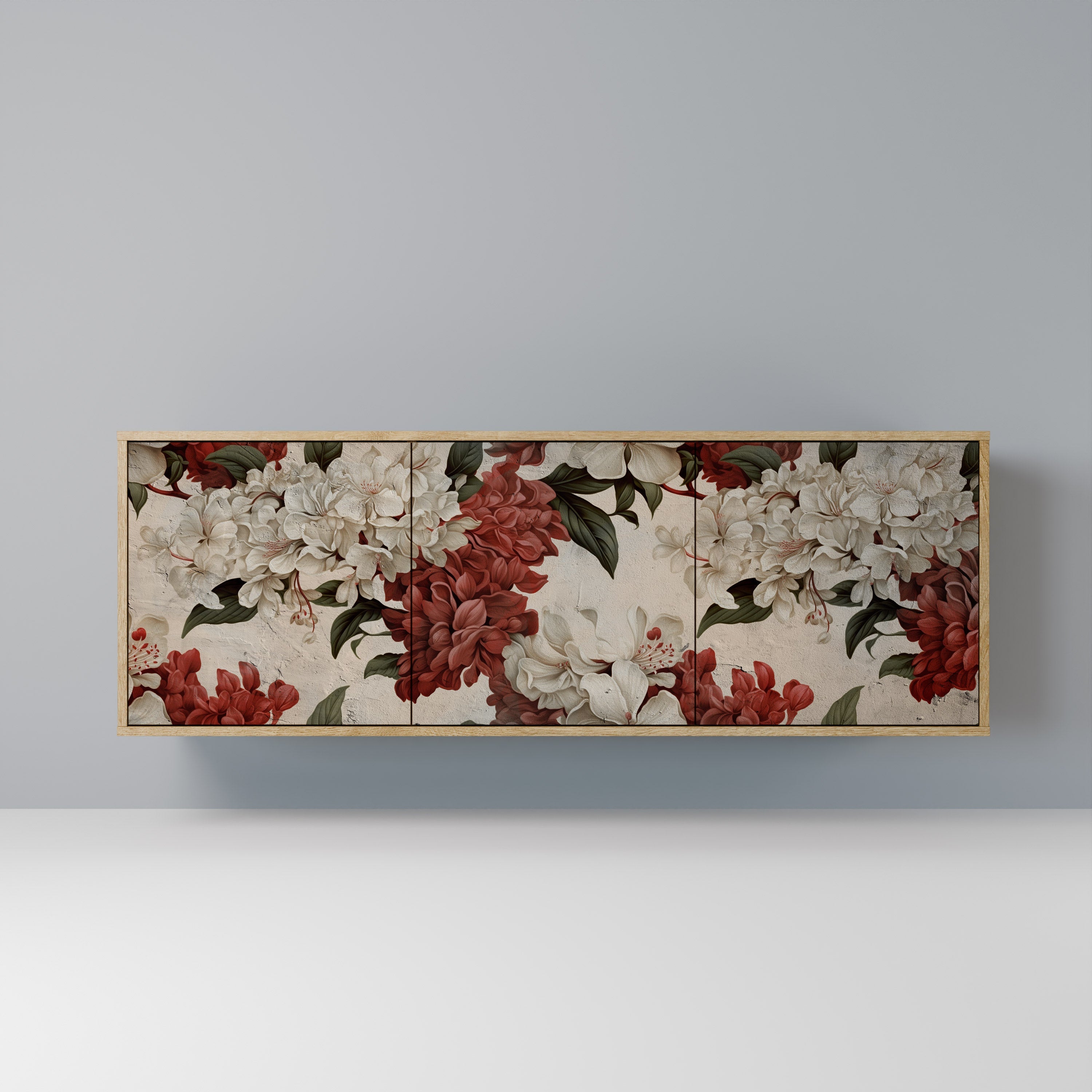 Buffet 3 portes EPHEMERAL DAYS effet chêne