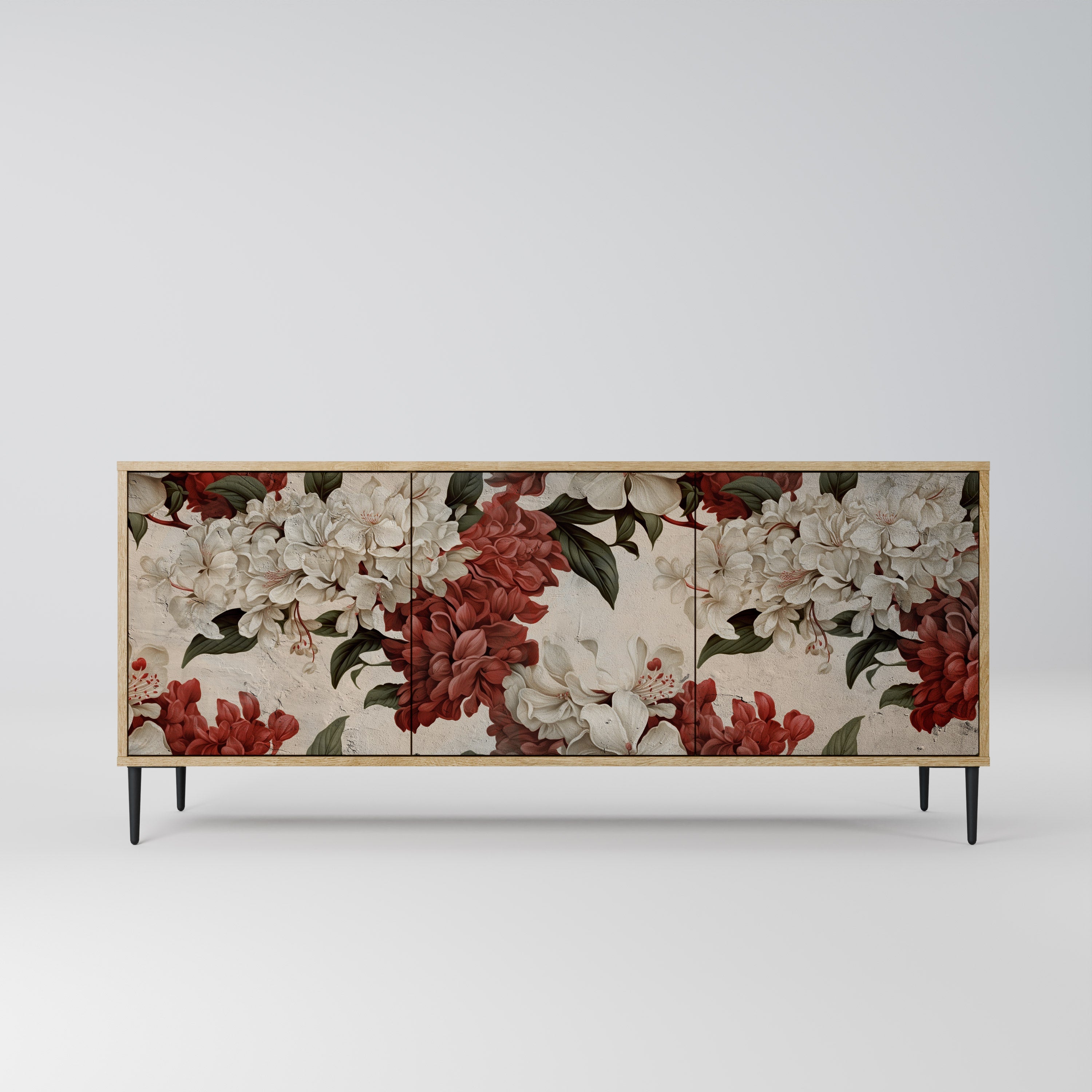 Buffet 3 portes EPHEMERAL DAYS effet chêne