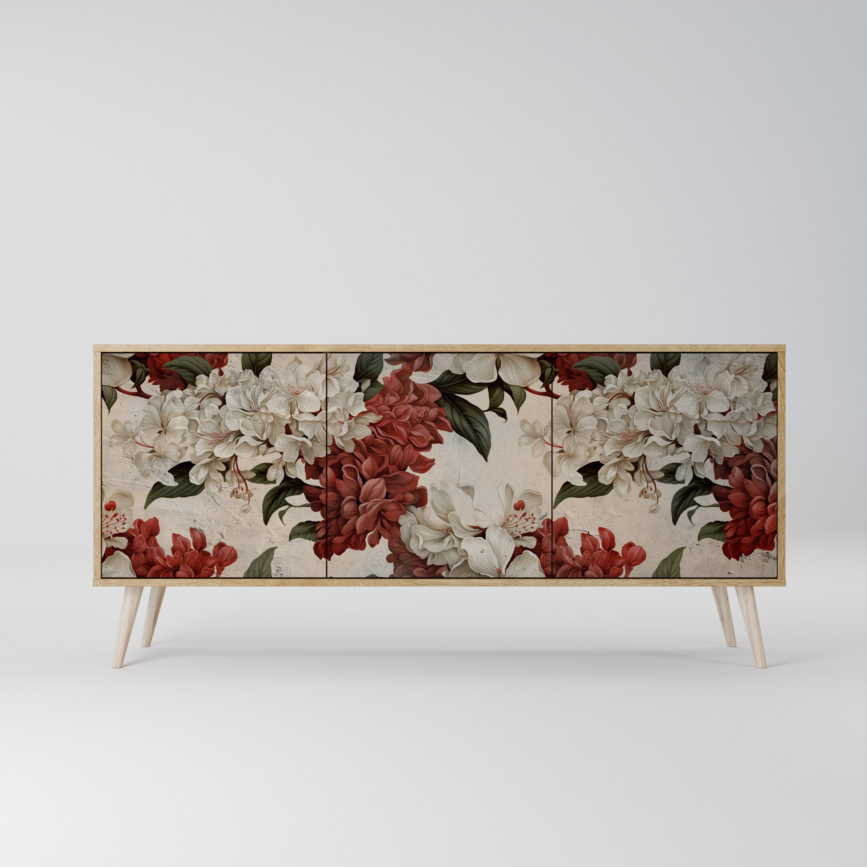 Buffet 3 portes EPHEMERAL DAYS effet chêne