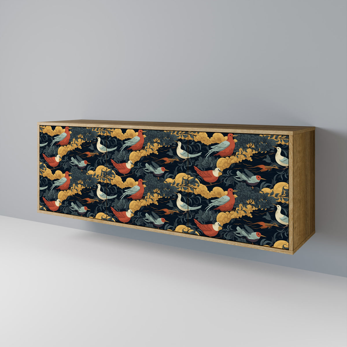 FOWLY DAZE 3-Door Sideboard
