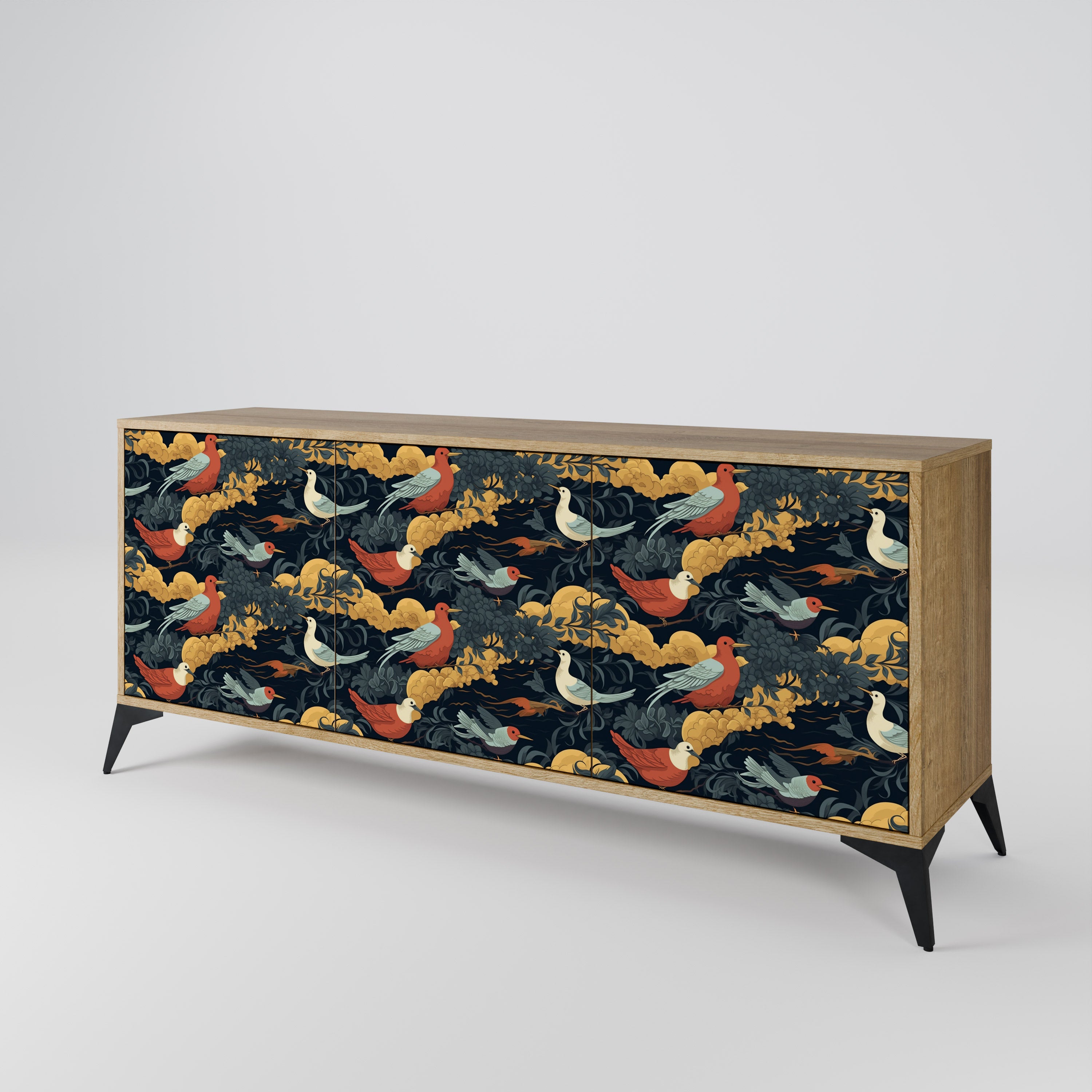 FOWLY DAZE 3-Door Sideboard