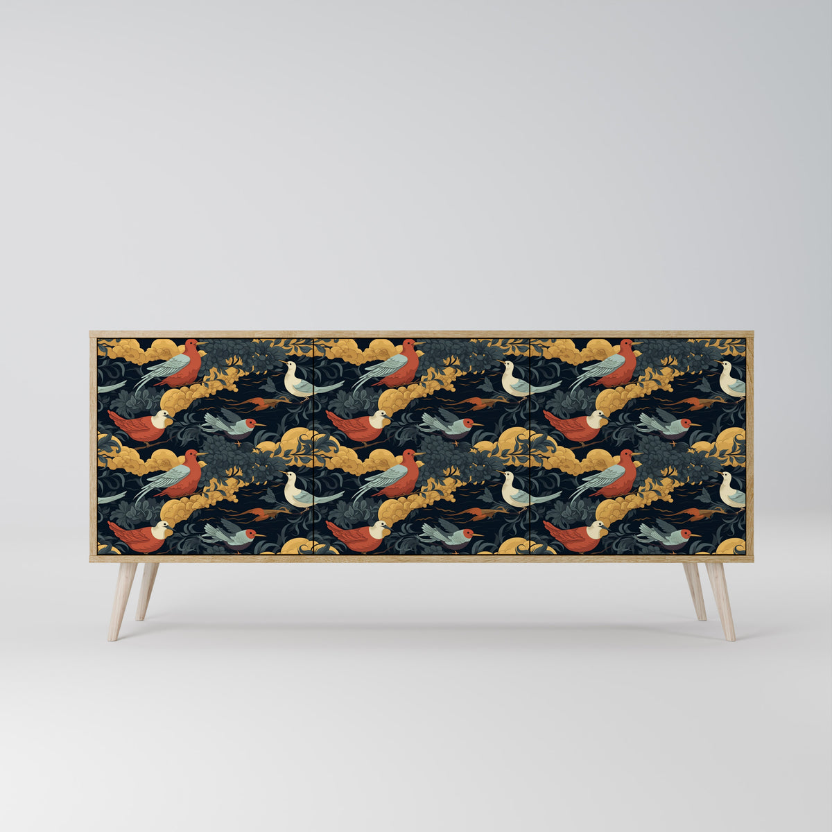 FOWLY DAZE 3-Door Sideboard