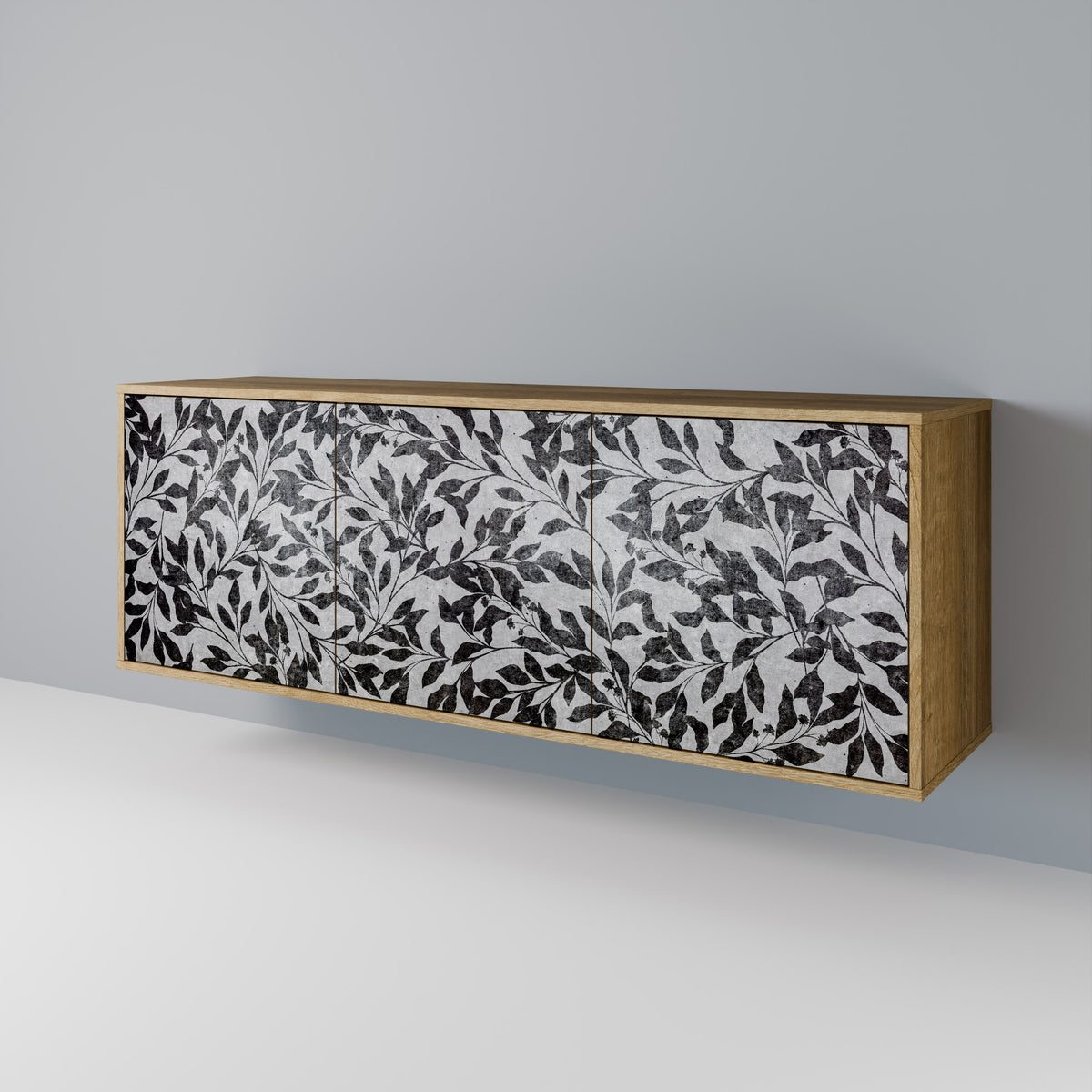 CHARCOAL SPROUT 3-Door Sideboard