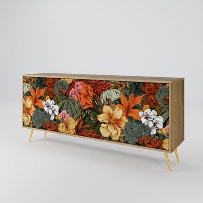 RADIANT FLORA 3-Door Sideboard