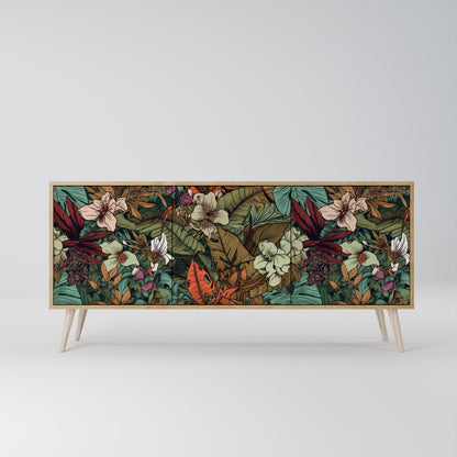 BOTANICAL EMERGENCE 3-Door Sideboard